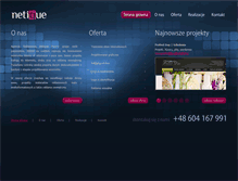 Tablet Screenshot of netique.pl